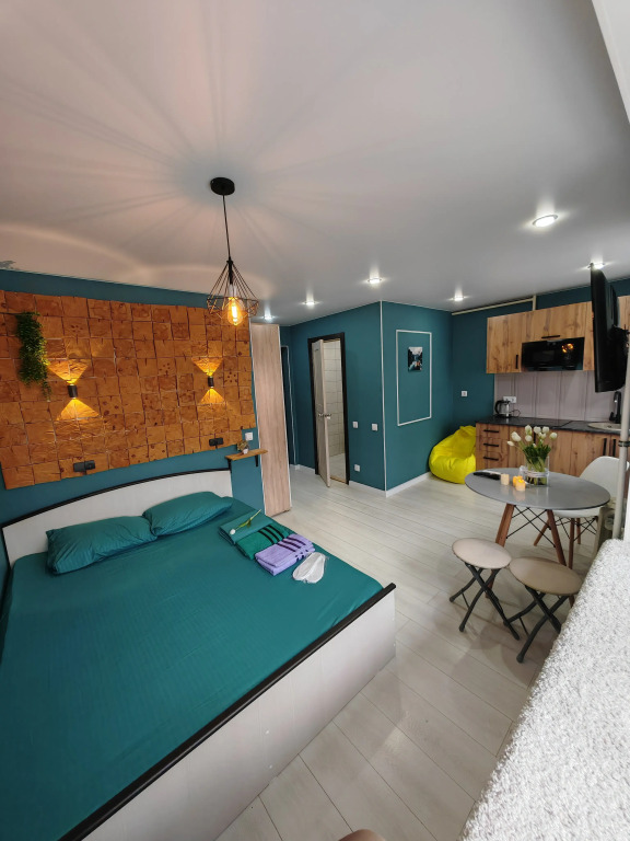 Фотография квартиры Апартаменты Удивительная Студия №1 на Нефтезаводской 25