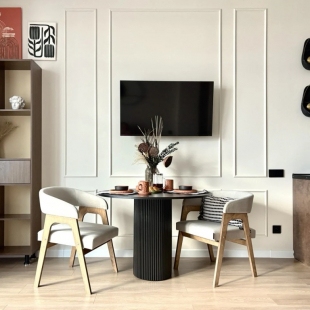 Фотография квартиры Квартира Стильная видовая студия в центре