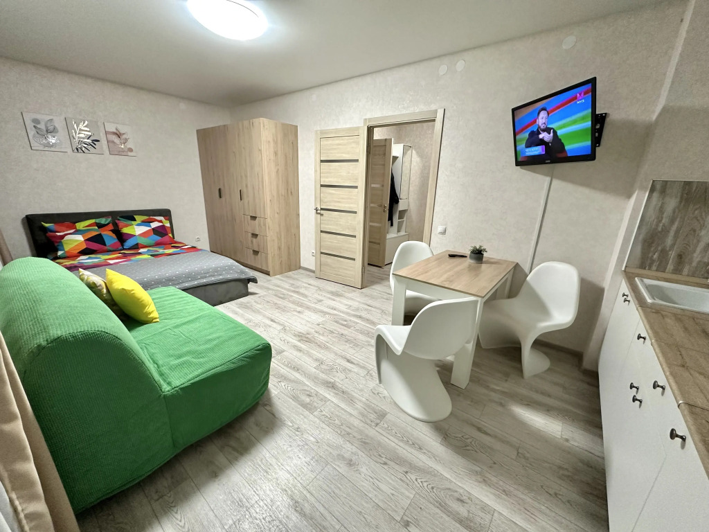 Фотография квартиры Квартира Студия в новом доме, 4 спальных места