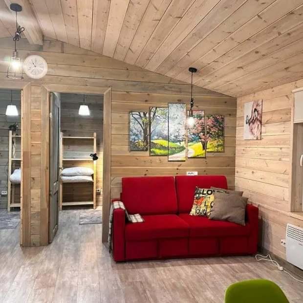 Фотографии Коттеджа 
            Частный дом теплый и круглогодичный на 6 гостей