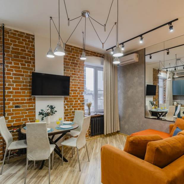 Фотографии квартиры 
            Апартаменты Лофт в центре города