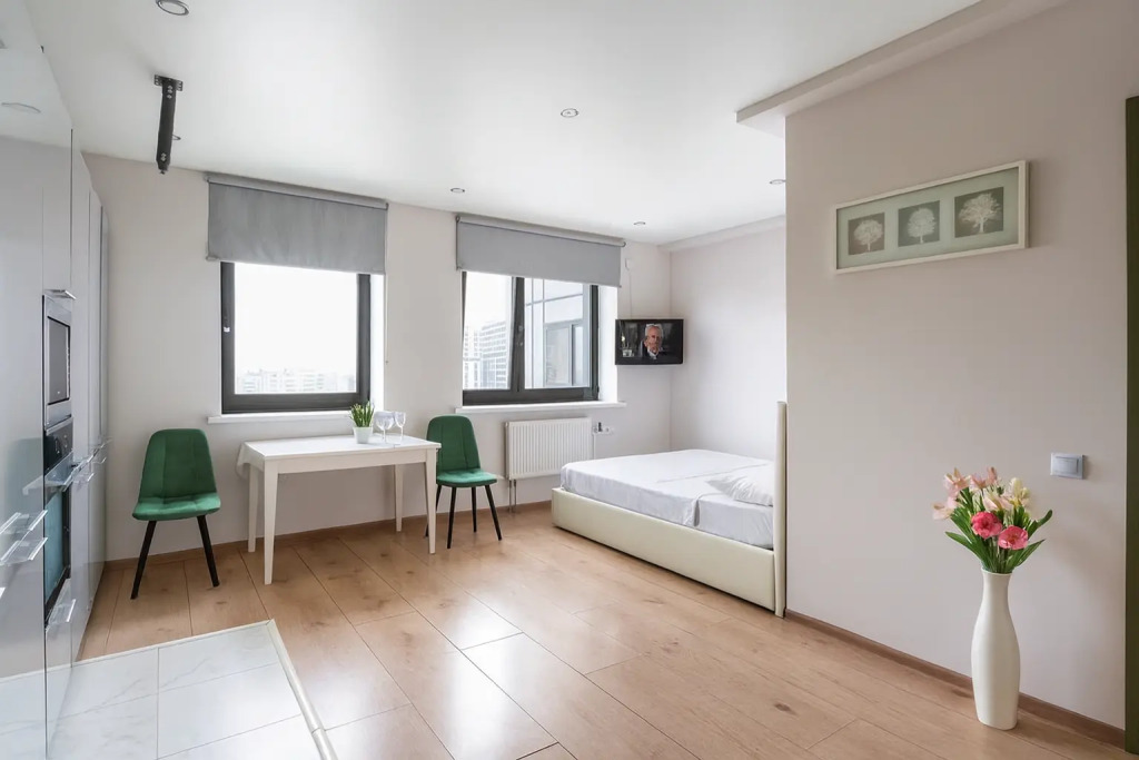 Фотография квартиры Апартаменты с Видом на Город BestFlat24 White Башня Кит