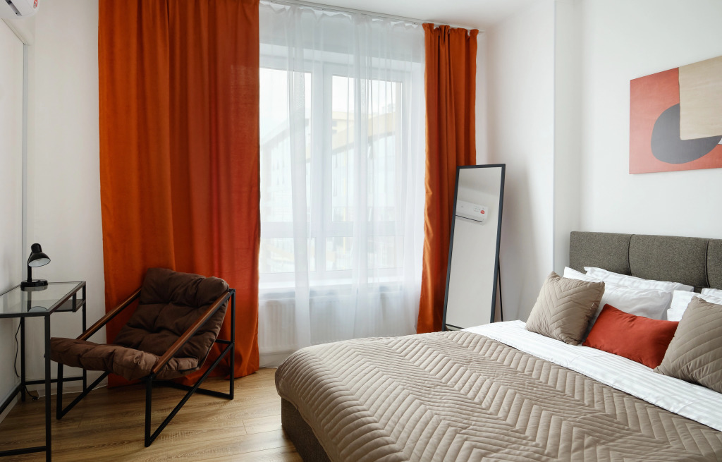 Фотография квартиры Квартира Центре Города в Пяти Мин от Угмк Арены в клубном доме RedRock с Панорамным Видом на Город