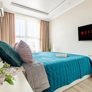 Фотография квартиры Апартаменты Классические с Видом на Город Юг-Апарт на Красной 176