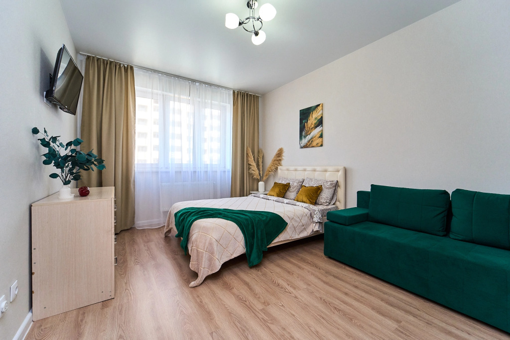 Фотография квартиры Квартира однокомнатная у парка Облаков Галицкого на 4 гостя