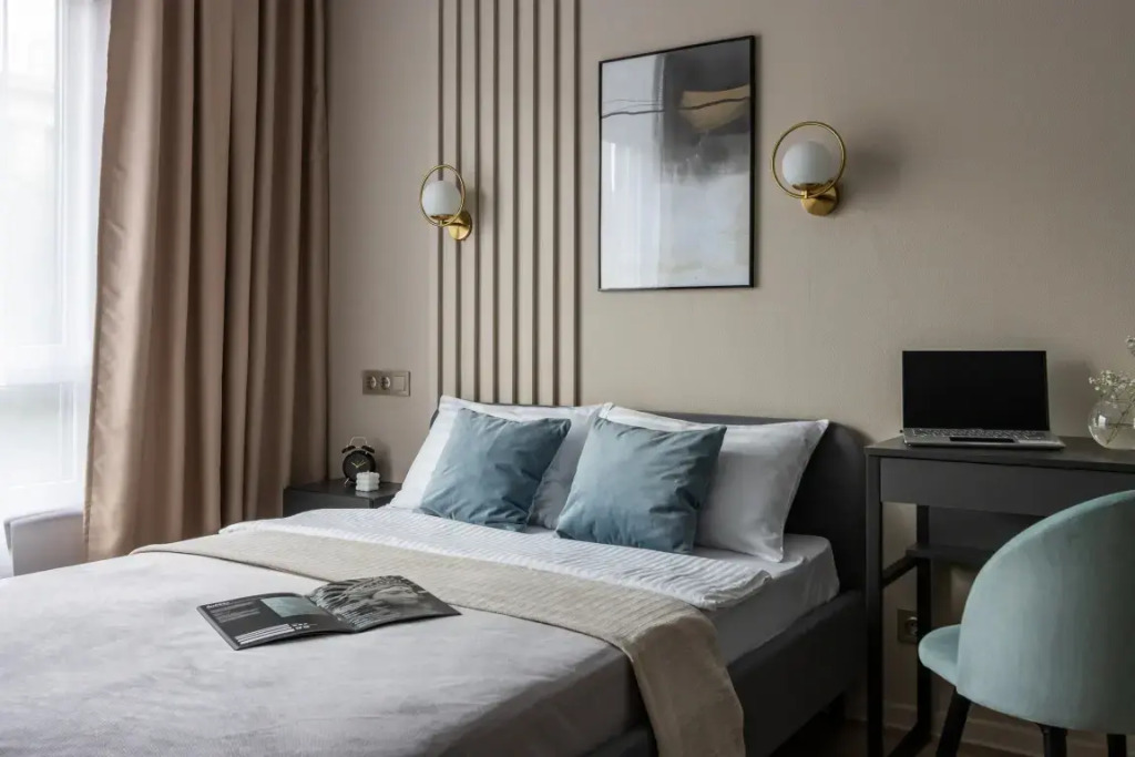 Фотография квартиры Квартира Silk на Сампсониевском Satin home