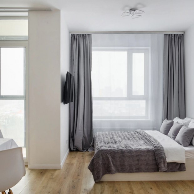 Фотографии квартиры 
            Апартаменты RentPlaza на 8 Марта 20 Этаж