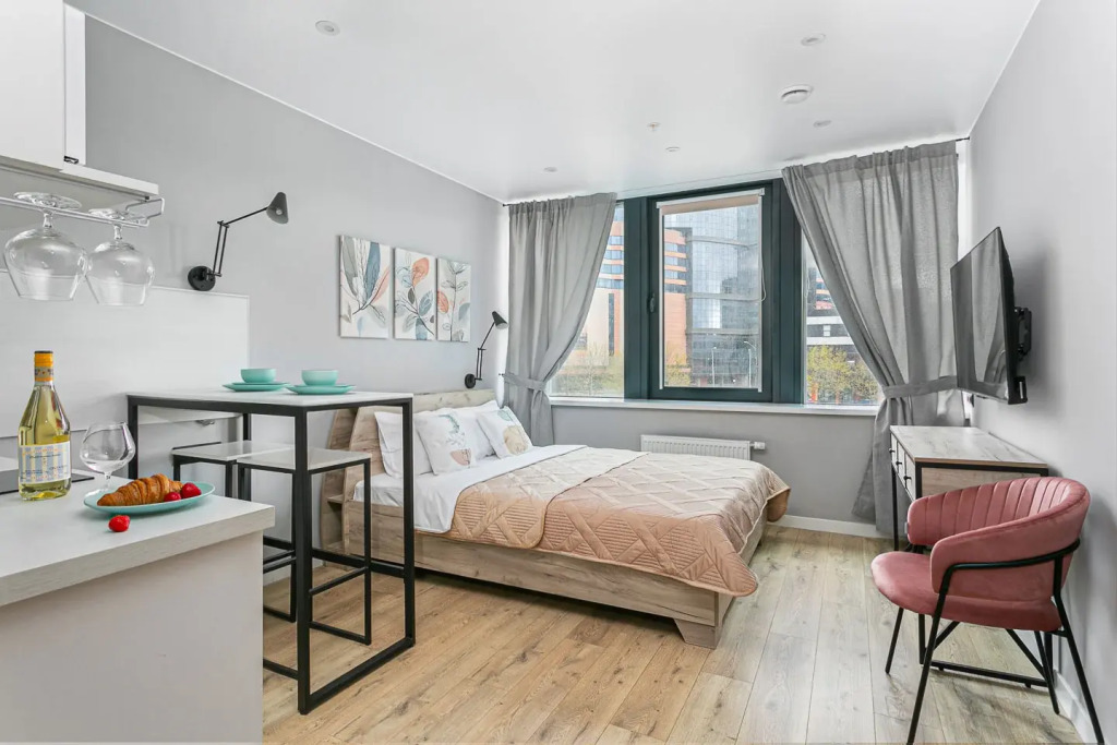 Фотография квартиры Апартаменты 3 мин от метро Ладожская 10 мин от Центра