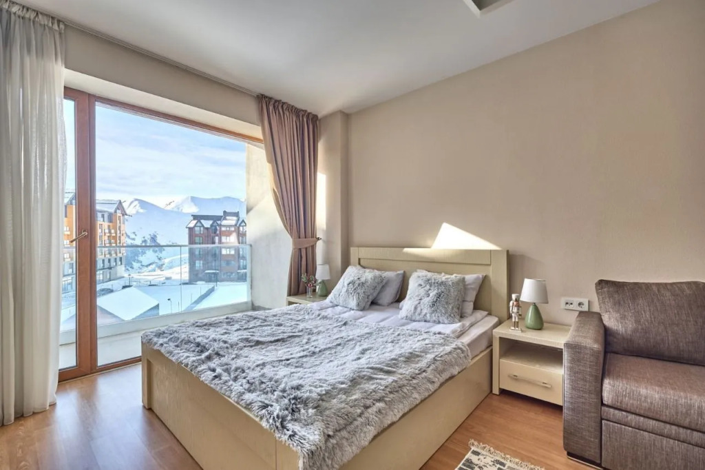 Фотография квартиры Апартаменты MaRKoS Flat in Block 2, New Gudauri