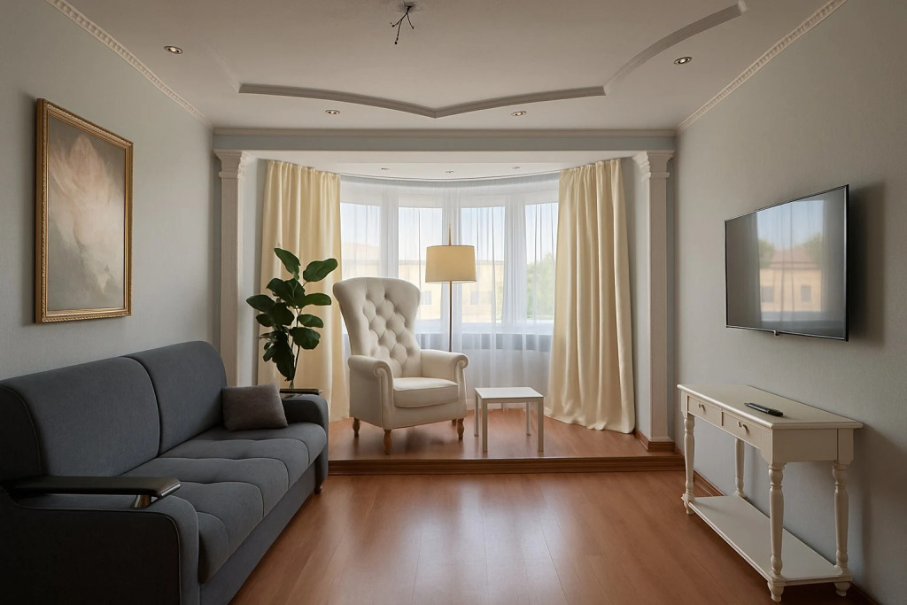 Фотография квартиры Квартира в новом доме в центре