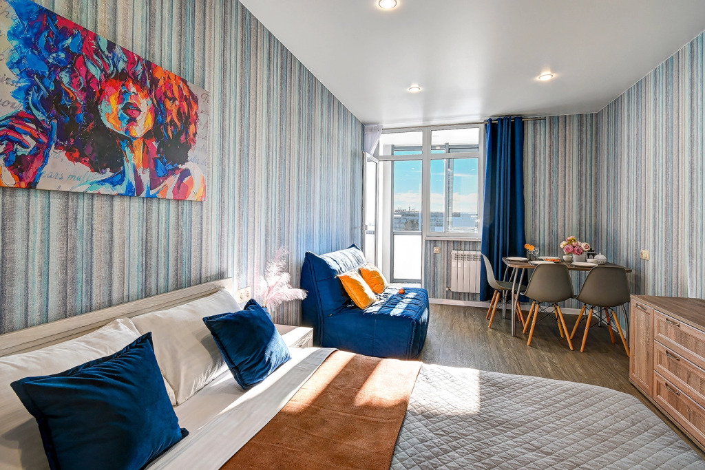 Фотография квартиры Апартаменты MorskayaSimfonya2 уютные с балконом видом на море и бассейном на территории