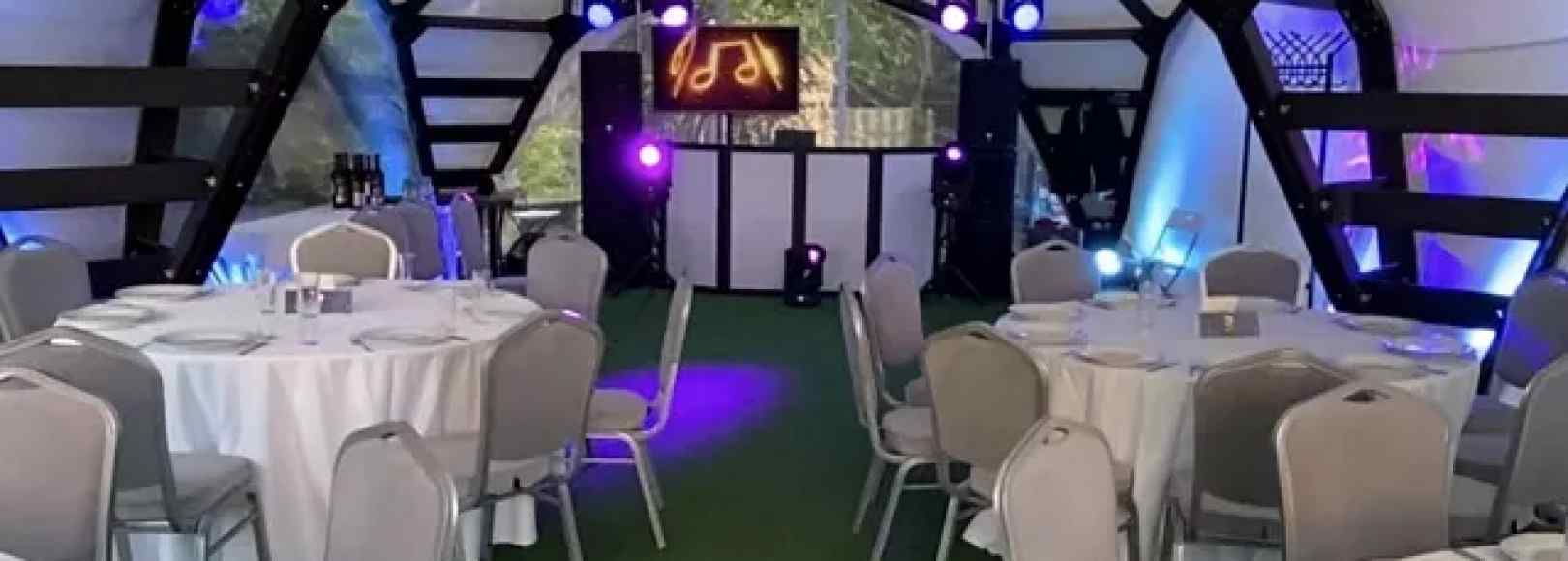 Фотография банкетного зала Двойной геокупол 6*12