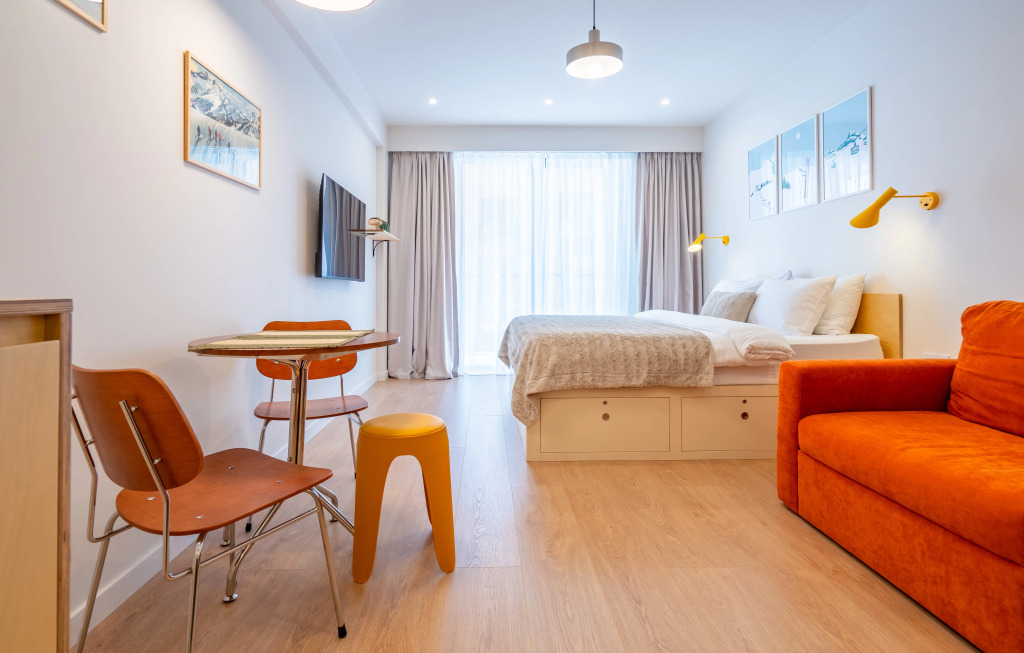 Фотография квартиры Апартаменты Nordic color studio New Gudauri F1 near main ski lift