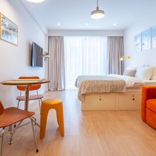 Фотография квартиры Апартаменты Nordic color studio New Gudauri F1 near main ski lift