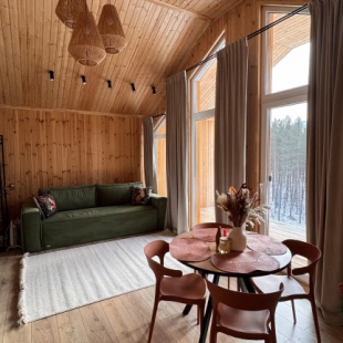 Фотография Коттеджа Частный дом Уединённый в Сосновом Бору Над Лесом