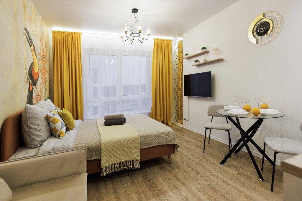 Фотография квартиры Квартира студия стильный дизайн