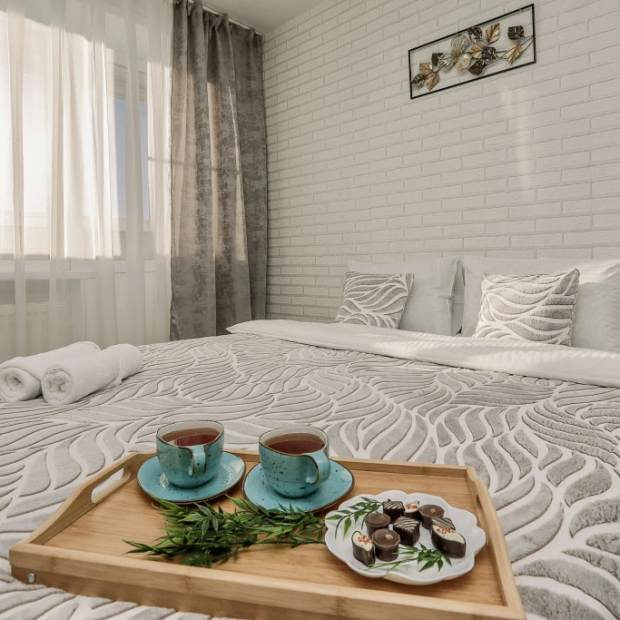 Фотографии квартиры 
            Апартаменты Уютная квартира в новом современном доме ЖК Парковый Север