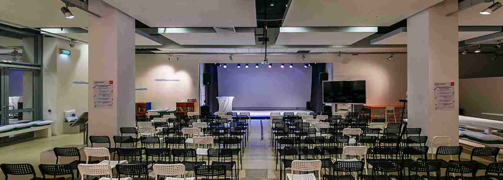 Фотография конференц-зала ВДНХ Павильон Рабочий и колхозница Конференц-зал