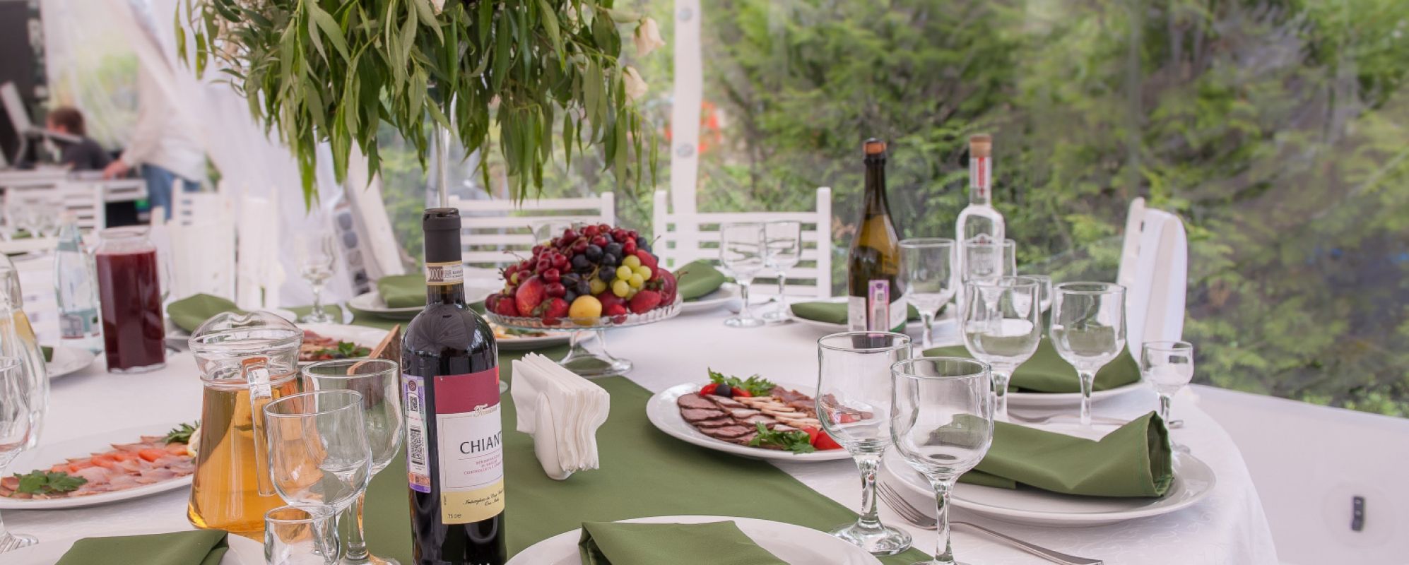 Фотографии летней террасы Малый шатер