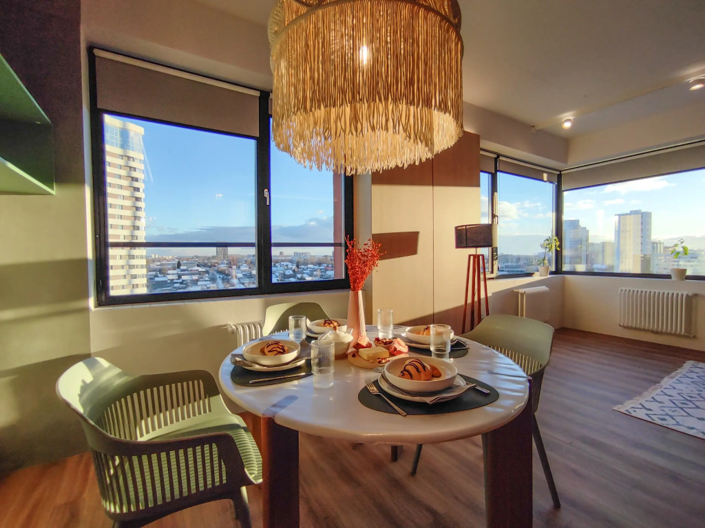 Фотография квартиры Апартаменты в небоскребе Тихомиров