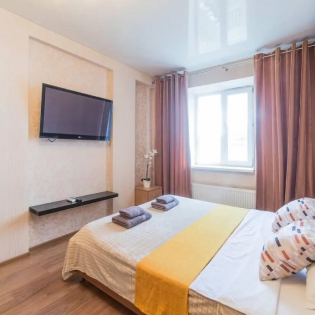 Фотографии квартиры 
            Апартаменты ApartKZN на улице Курская 18