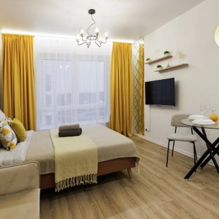 Фотография квартиры Квартира студия стильный дизайн