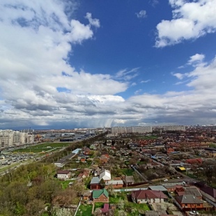 Фотография квартиры Квартира Уникальная с видом на город и витражными окнами
