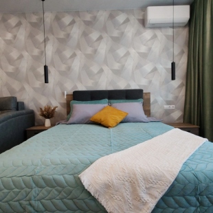 Фотография квартиры Квартира Шикарная однокомнатная квартира бизнес класса в 15 минутах от нового стадиона Арена и реки Волга