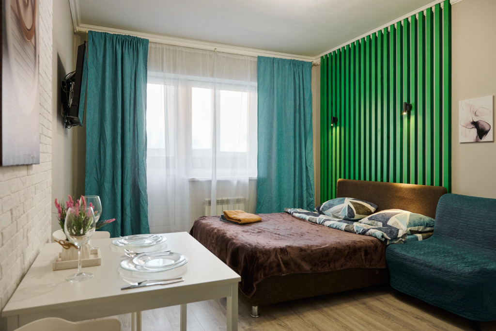 Фотография квартиры Апартаменты 219 2 на улице Александры Монаховой 6