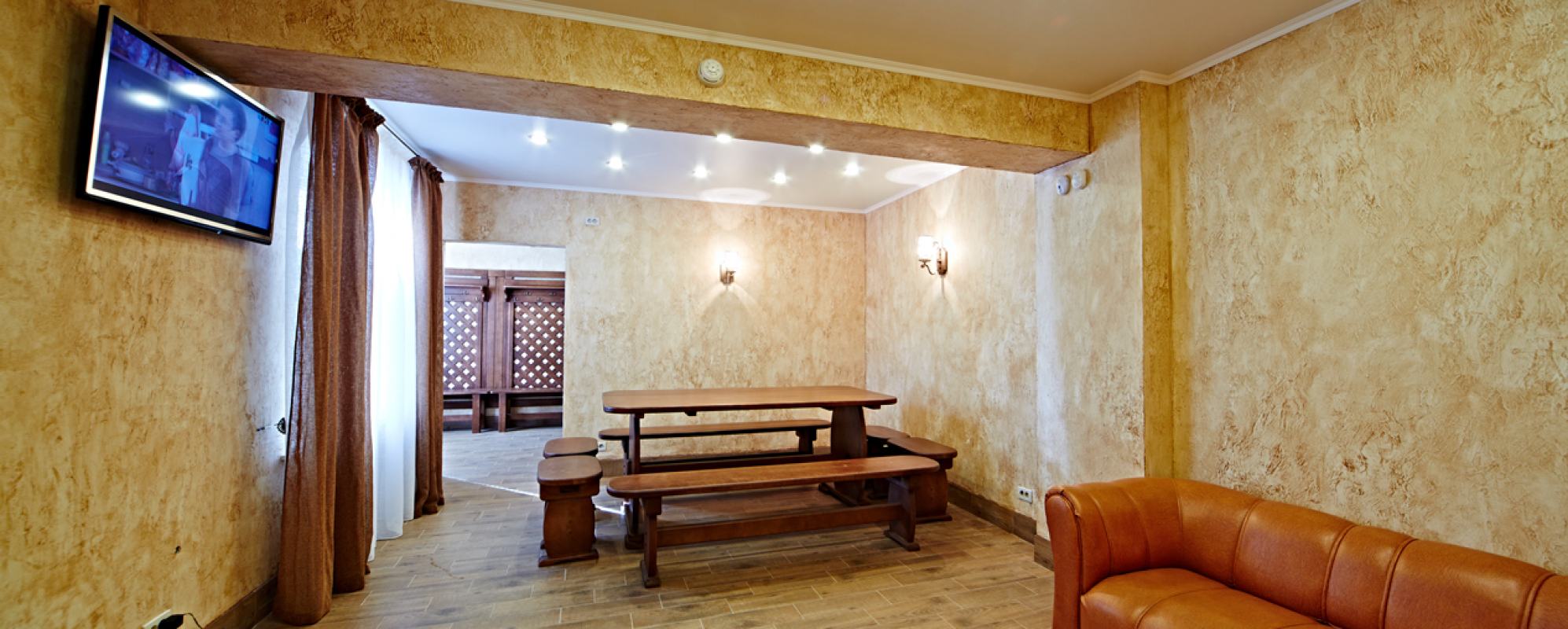 Фотографии сауны 
            Центральная