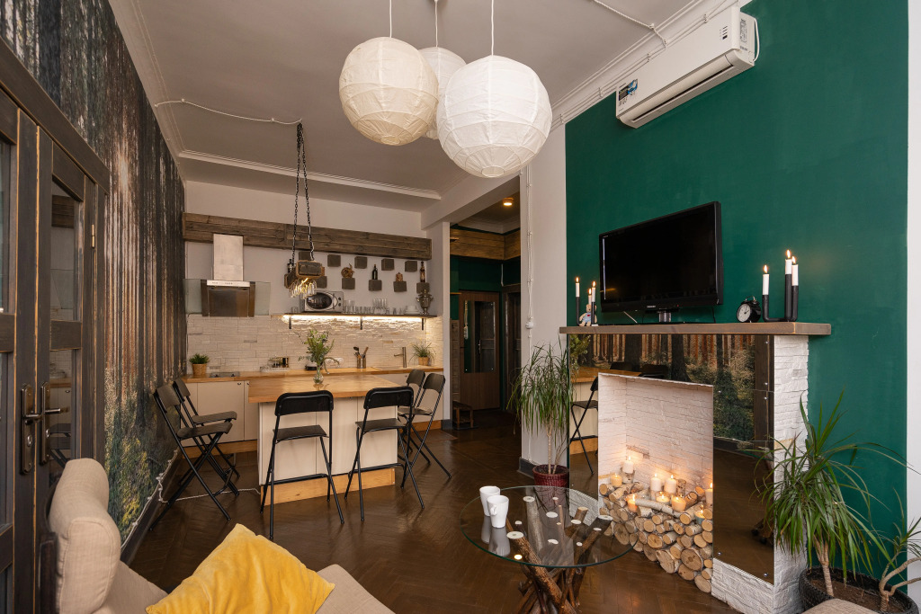 Фотография квартиры Квартира с Сауной и Камином Аквапарк Метро Старая Казань