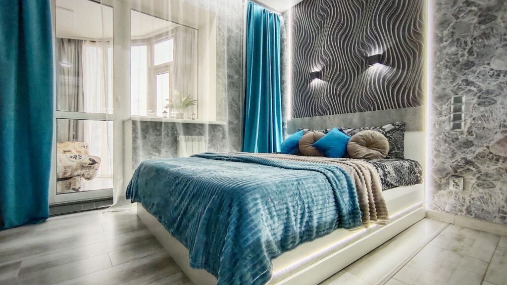 Фотография квартиры Квартира Guru c лаундж зоной на балконе