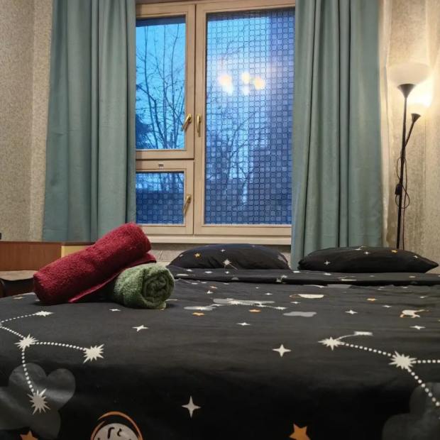 Фотографии квартиры 
            Апартаменты на Бачуринской Блюз