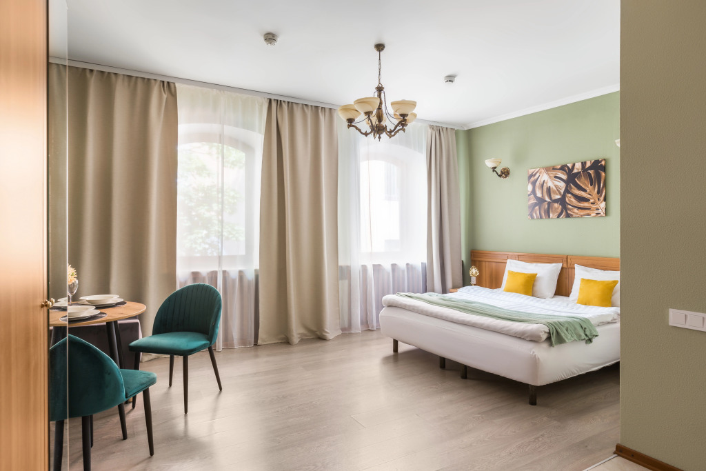 Фотография квартиры Апартаменты для двоих гостей с 1 большой или 2-мя раздельными кроватями (1-ый или 2-ой этаж)