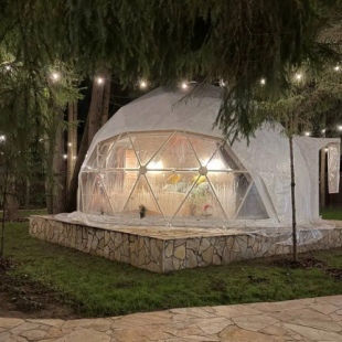Фотография Коттеджа Частный дом Дом-Сфера в Лесу