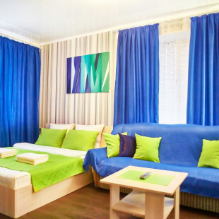 Фотография квартиры Пять Звёзд Яркая уютная квартира рядом Аквапарк