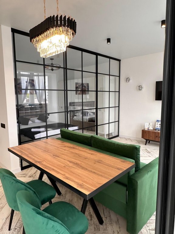 Фотография квартиры Квартира Скандинавия Однокомнатная Люксовая с Видом на Горы