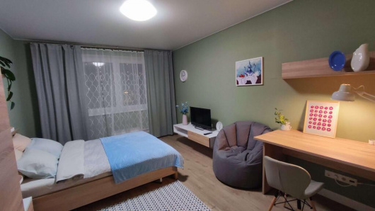 Фотографии квартиры 
            Апартаменты на улице Бережок, д. 10