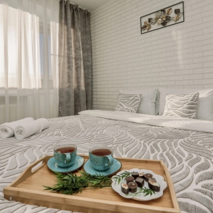 Фотография квартиры Апартаменты Уютная квартира в новом современном доме ЖК Парковый Север