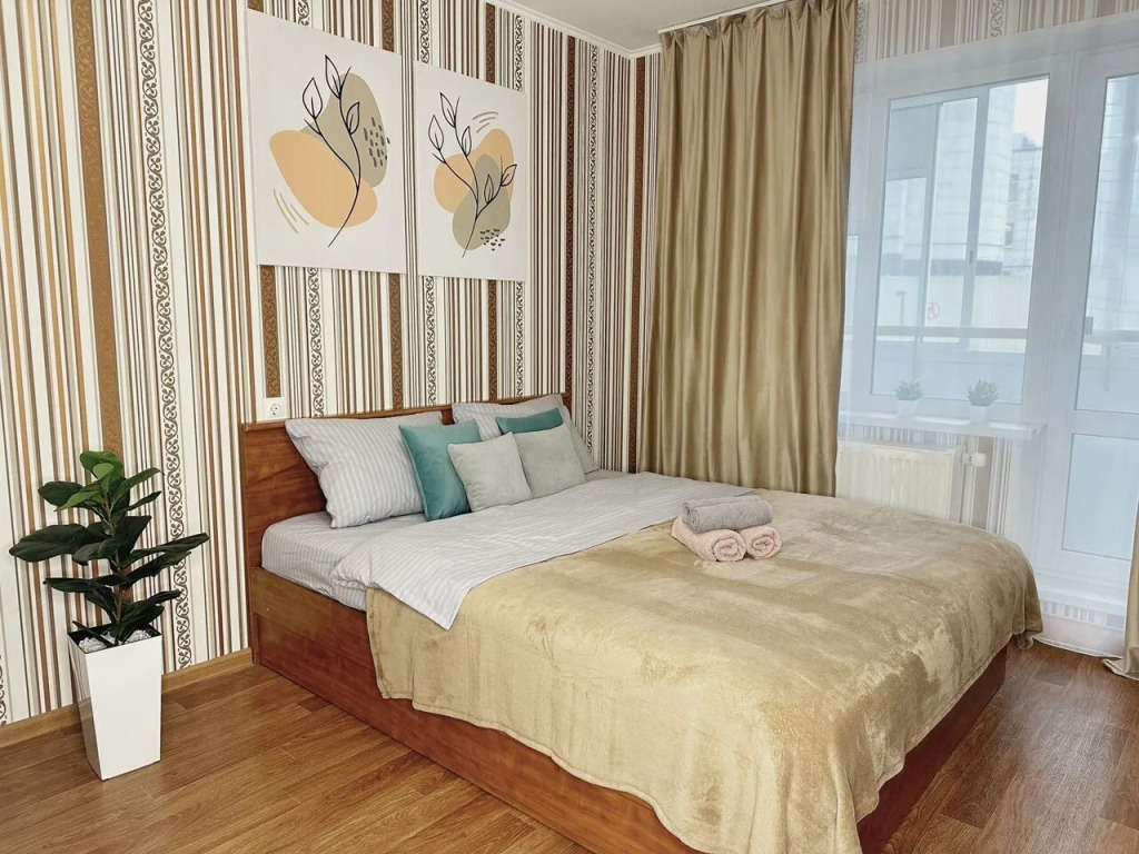 Фотография квартиры Квартира Светлая Однокомнатная на Челюскинцев 2Б