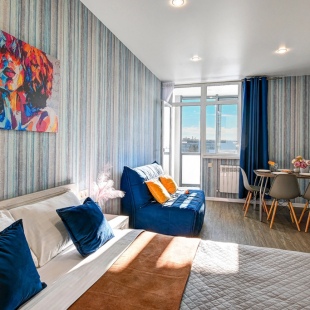 Фотография квартиры Апартаменты MorskayaSimfonya2 уютные с балконом видом на море и бассейном на территории