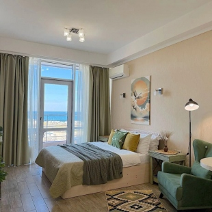 Фотография квартиры АпартаментыАкваделюкс у моря, с бассейном, СПА, пляжем N355