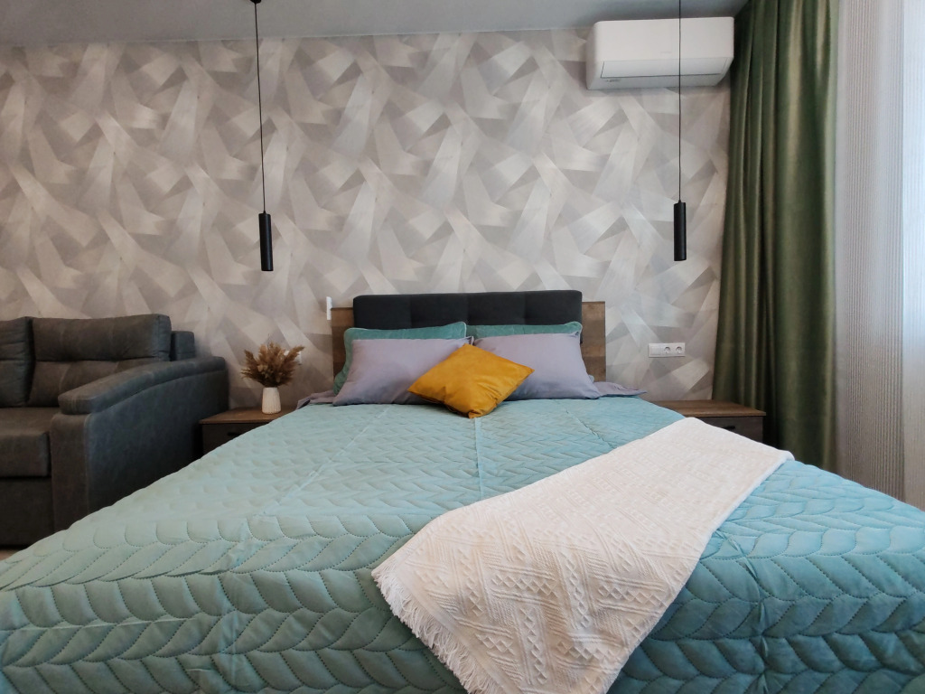 Фотография квартиры Квартира Шикарная однокомнатная квартира бизнес класса в 15 минутах от нового стадиона Арена и реки Волга