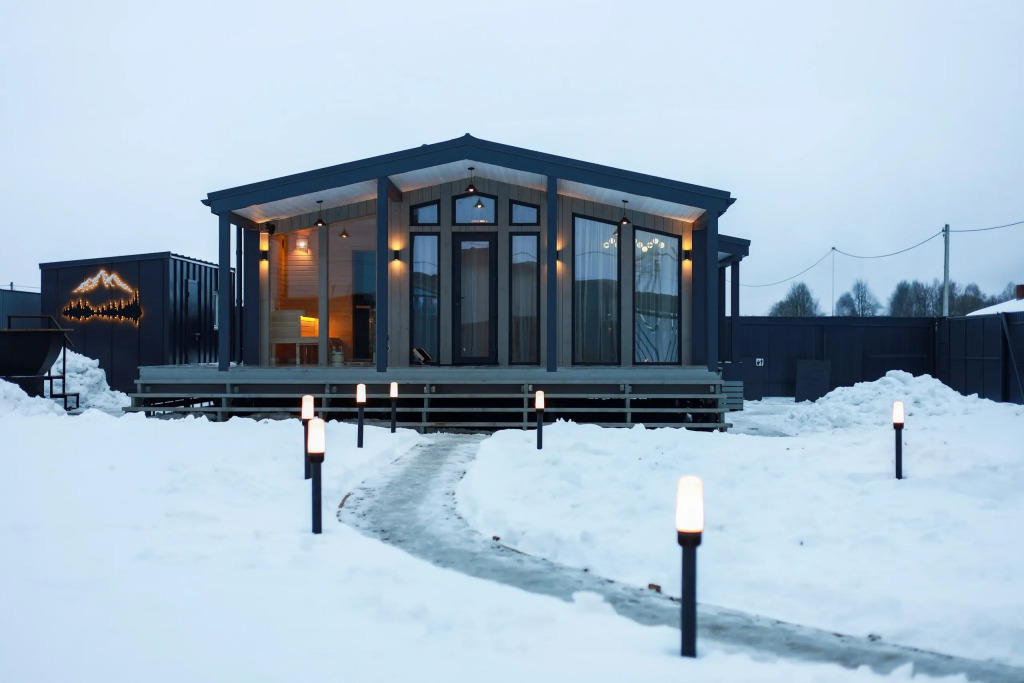 Фотография Коттеджа Частный дом BarnHouse с сауной рядом с Сорочанами