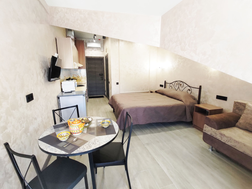 Фотография квартиры Апартаменты с Панорамным Видом на Горы и Открытым Балконом