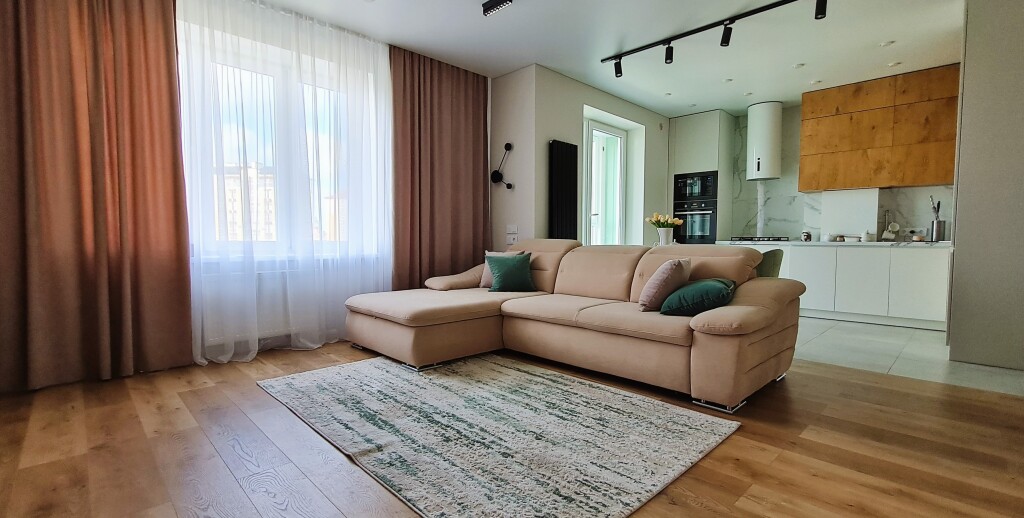 Фотография квартиры Апартаменты трехкомнатные с Дизайнерским ремонтом Олимпия Запад