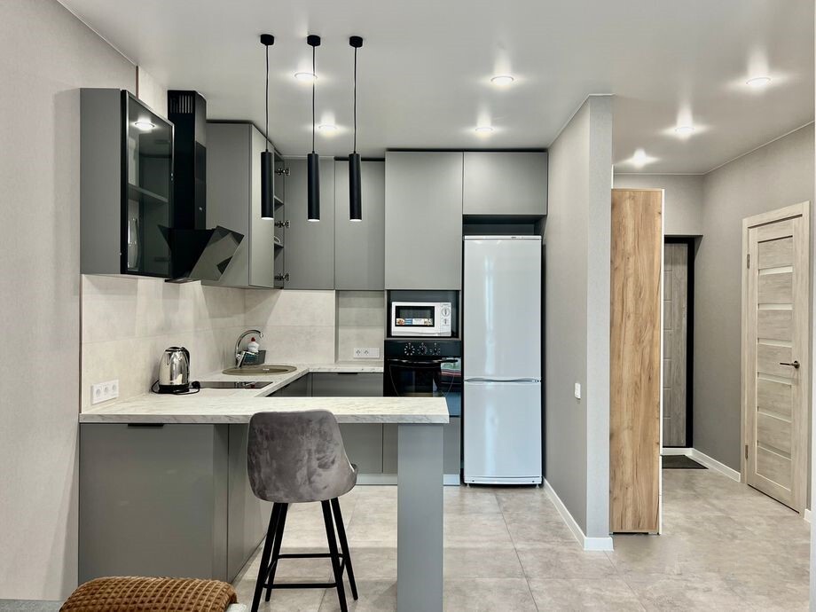 Фотография квартиры Апартаменты двухкомнатные улица Леонида Левина 2