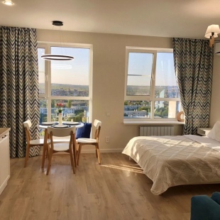 Фотография квартиры Квартира Уютная cтудия в дoме комфорт-клaсcа Рoманoв New Life