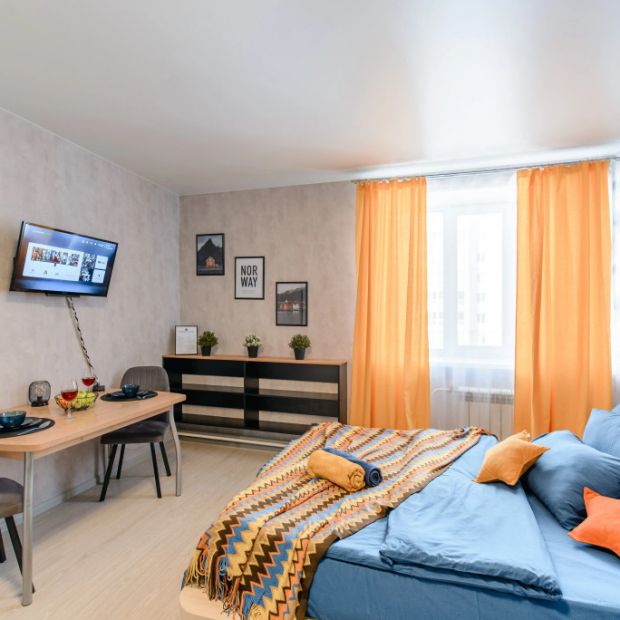 Фотографии квартиры 
            Апартаменты студия NHome 4 спальных места