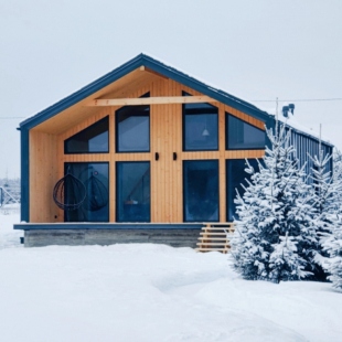 Фотография Коттеджа Частный дом Гостевой Панорама